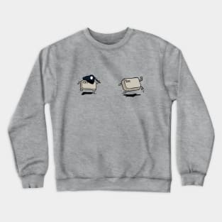 Ctrl, Esc, cops and robbers, police chase Crewneck Sweatshirt